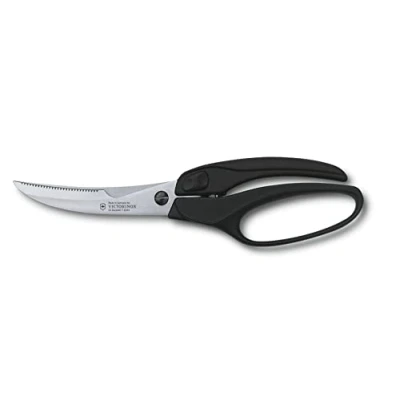 Imagen de Victorinox Tijeras profesionales para aves, de cocina, Acero inoxidable, Cuchillas extra afiladas, Mango plástico robusto