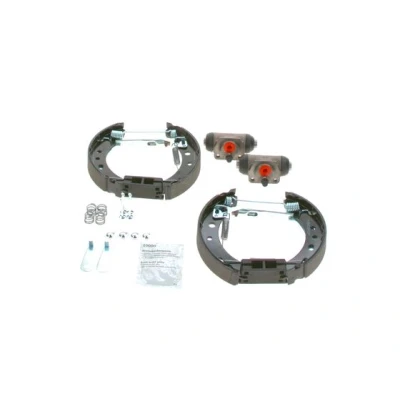 Imagen de BOSCH 0 204 114 640 Kit frenos, disco de tambor con accesorios, cilindro freno rueda