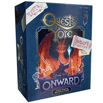 Imagen de The OP, Disney Pixar Onwards: Quests of Yore Barley&#039;s Edition, Board Game, 2 5 Players, Ages 8+, 60+ Min Play Time