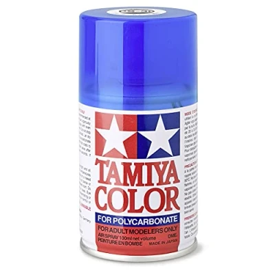 Imagen de TAMIYA 86039 PS 39 Pintura en Aerosol para modelismo de plástico y RC (100 ml), Color Azul Claro translúcido