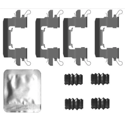 Imagen de Kit d&#039;accessoires, plaquette de frein à disque TEXTAR 82554700