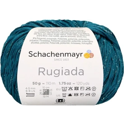 Imagen de Schachenmayr Rugiada, 50G Petrol Hilos para Tejer A Mano