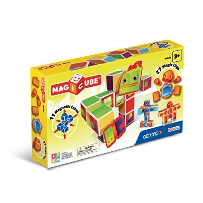 Imagen de Geomag MagiCube Robots Juego de Construcción, 38 Piezas, Multicolor (142)