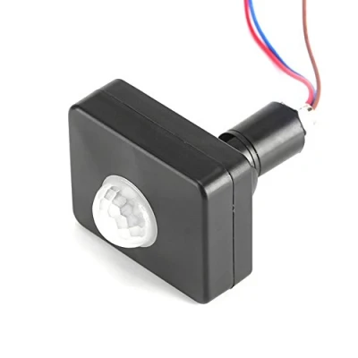 Imagen de Sensor de Movimiento, detector Movimiento por Infrarrojos Sensores PIR IP65 Interruptor pavimento Pared Impermeable para Montaje en Techo.