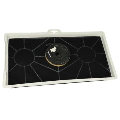 Imagen de vhbw Filtro de carbón activado compatible con Bosch DHL555BL/01, DHL555BGB/02, DHL555BGB/01, DHL555BCH/06, DHL555BCH/05, DHL555BCH/04 campanas cocina