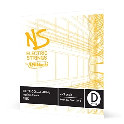 Imagen de D&#039;Addario NS Electric 4/4 Scale Medium Tension Single D String for Cello
