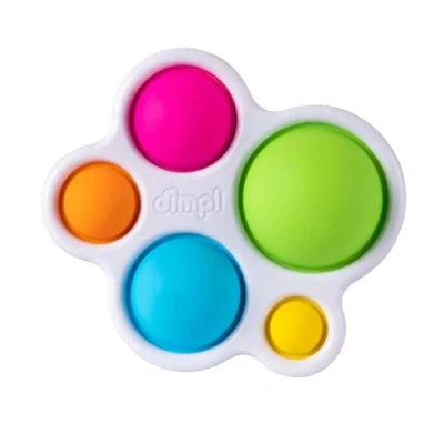 Imagen de Fat Brain Dimpl, Early Development Toy, Educational Push and Pop Sensory Toy for Babies, Colourful Boys Girls Aged 10 Months Older