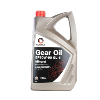Imagen de COMMA GL 5 EP80905L Aceite de transmisión 80W 90 mineral 5L NISSAN: MICRA 2, TERRANO Pathfinder 3, SUZUKI: Vitara I SUV, Grand 2 SUV