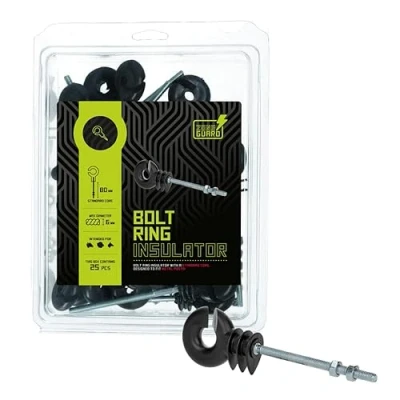 Imagen de Aislador de anillo roscado ZoneGuard 80 mm Zwart One Size