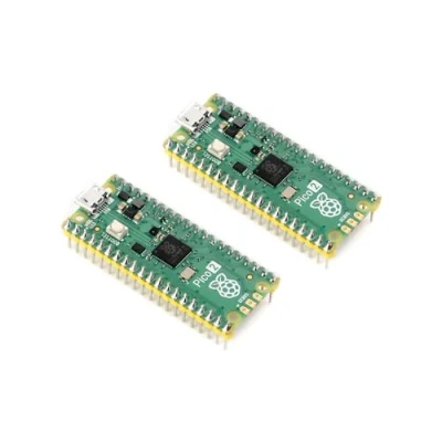 Imagen de Waveshare 2 Pack Pre Soldered Raspberry Pi Pico with Header RP2350 Microcontroller Board Mini Kit Based on Chip,Dual Core &amp; Dual Architecture,Support C/C++/Python