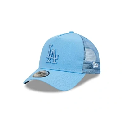 Imagen de New Era Los Angeles Dodgers Türkis Fan Kappe Baseball A Frame verstellbart Trucker Cap One Size