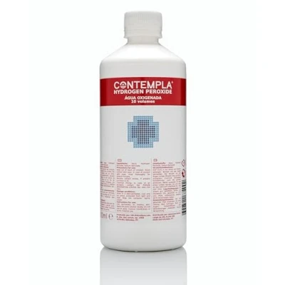 Imagen de Peróxido de hidrógeno CONTEMPLA®, H2O2, al 3 por ciento 3% 10 vols. 500 ml