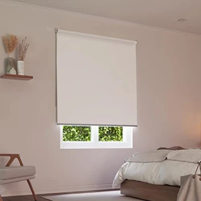 Imagen de MADECOSTORE Estor Enrollable (120 x 250 cm), Color Blanco