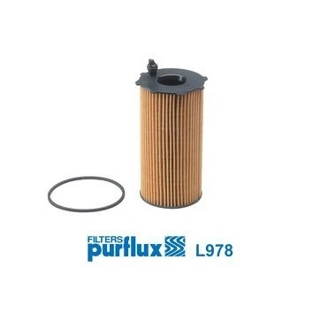 Imagen de PURFLUX L978 Filtro de aceite Cartucho filtrante JEEP: WRANGLER 3, Cherokee IV, DODGE: Nitro SUV