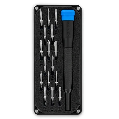 Imagen de iFixit Minnow Precision Bit Set, práctico juego de puntas para llevar con 16 precisión (4 mm) y mango destornillador reparar