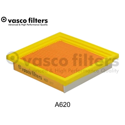 Imagen de DAVID VASCO A620 Filtro de aire 34 158 171 rectangular Cartucho filtrante con bordes reforzados, rejilla incorporada NISSAN: MICRA 3, 2