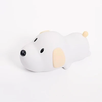 Imagen de wonderlamp Luz nocturna infantil Quitamiedos recargable con forma de Perro LED 1,5W Puchi