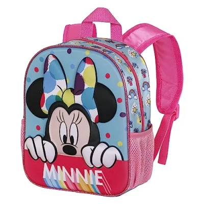 Imagen de Disney Minnie Mouse Wishful Mochila 3D Pequeña, Azul, 26 x 31 cm, Capacidad 8.5 L
