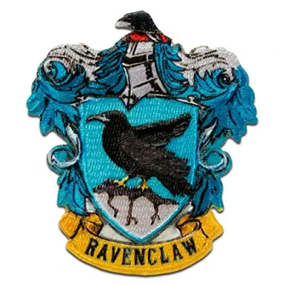 Imagen de Harry Potter © Ravenclaw Crest Parches termoadhesivos bordados aplique para ropa