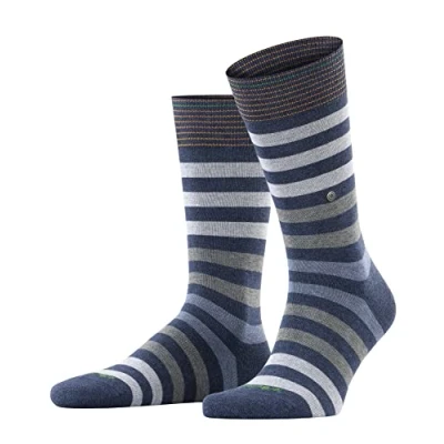 Imagen de Burlington Blackpool Calcetines, Hombre, Talla: 41 46, Grau/blau