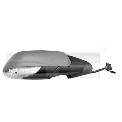Imagen de Espejo retrovisor Tyc 332 0075 derecha para ajuste elect. espejo, convexo, calefactable SKODA: Octavia II Hatchback, 2 Combi