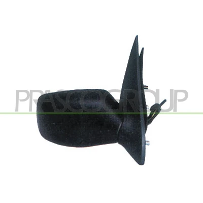 Imagen de Espejo retrovisor Prasco FD0287113 derecha negro manual ajustable desde interior, Ajuste por cable