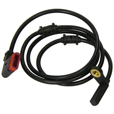 Imagen de MEYLE 014 899 0057 Sensor de ABS Eje trasero, derecha ORIGINAL Quality activo 2 970 12 MERCEDES BENZ: Clase C Berlina, Coupé, CLK Coupé