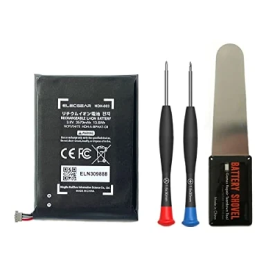 Imagen de ElecGear batería de Repuesto para Nintendo Switch Lite Console, HDH 003, Litio Interna Recargable 001, 3,8 V, 3570 mAh, 13,6 WH con Kit Herramientas reparación