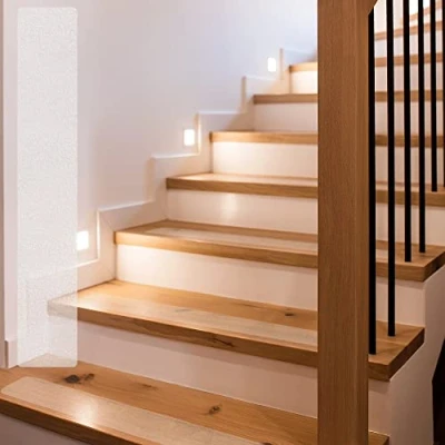 Imagen de ECENCE 16x Cinta Antideslizante Escaleras Escalera Pegatinas Transparentes Peldaños Evita Que Niños Ancianos Visitantes y Mascotas se Resbalen 60cm/23,6inch