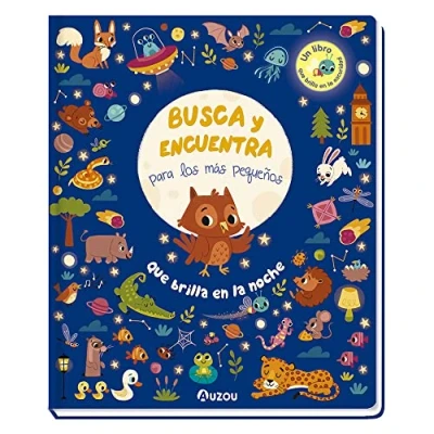 Imagen de Busca y Encuentra para los más pequeños. Qué brilla en la noche