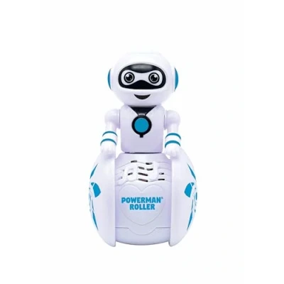 Imagen de LEXIBOOK, Powerman Roller, Mi Robot volteador, Efectos de luz y Sonido, Giroscopio Incorporado, ROB01