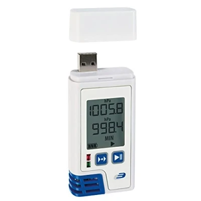 Imagen de Dostmann Electronic LOG220 Registrador de Datos PDF con Pantalla para Temperatura, Humedad, presión atmosférica