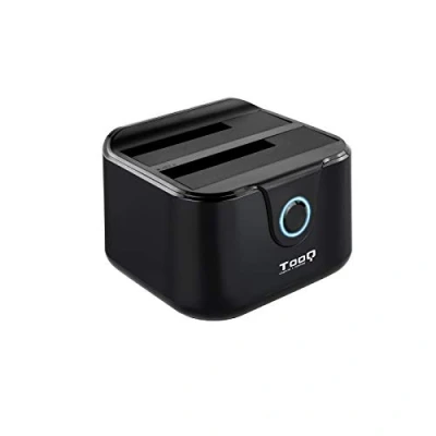 Imagen de Tooq Tqds 802b Docking Station Doble Bahía Hdd Neg