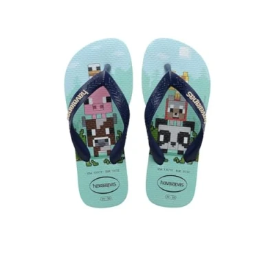 Imagen de Havaianas Kids Minecarft, Sandalias Niños, Lavander Blue, 25/26 EU