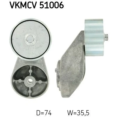 Imagen de Polea inversión,guía, correa auxiliar V SKF VKMCV 51006