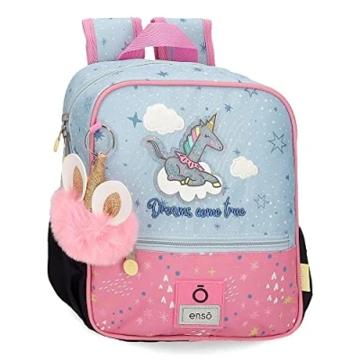 Imagen de Enso Dreams come true Mochila Preescolar Adaptable a Carro Multicolor 23x25x10 cms Poliéster