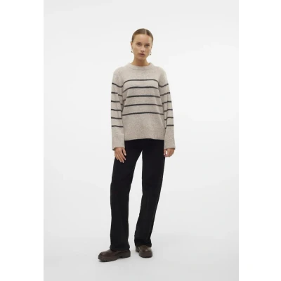Imagen de Vero Moda Vmflawless Oneck Pullover Jersey de punto, Mujer, Talla: XS, Silver mink