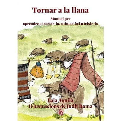 Imagen de Tornar a la Llana: Manual per aprende tractar la, tintar i teixir la: 21 (La Talaia)
