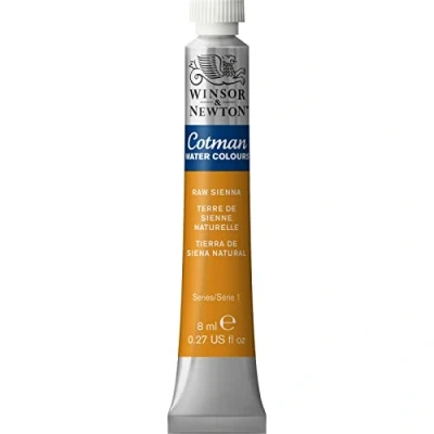 Imagen de Winsor &amp; Newton Cotman 8840109 Pintura de acuarela estudio, colores vivos con muy buenas propiedades procesamiento, tubo 8 ml, color natural
