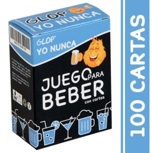 Imagen de Glop Yo Nunca Juegos de Mesa Adulto para Beber Cartas Fiestas Regalos Originales Hombres, Mujeres, Pareja, Amigo, Amiga Regalo Graciosos, Cumpleaños Amigo Invisible