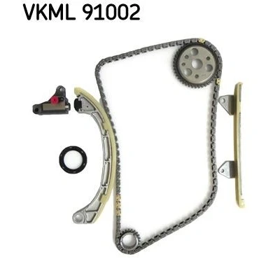 Imagen de SKF VKML 91002 Juego de Cadena distribución bajo ruido, cerrada, dentada TOYOTA: Yaris II Hatchback, I Hatchback