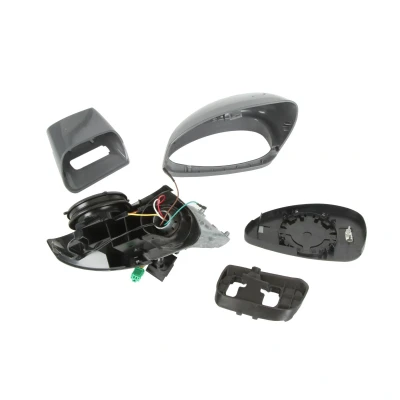 Imagen de Espejo retrovisor Alkar 6140855 derecha imprimado eléctrico calefactable, con sensor de temperatura, tintado en azul, convexo CITROËN: C4 I Hatchback