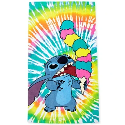 Imagen de Disney Lilo &amp; Stitch Toalla de Playa Grande 86cm x 162cm 100% Algodón