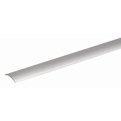 Imagen de Alberts 490119 Perfil de transición, Autoadhesivo, Aluminio, anodizado en tonalidad acero inoxidable, 900 x 30 mm