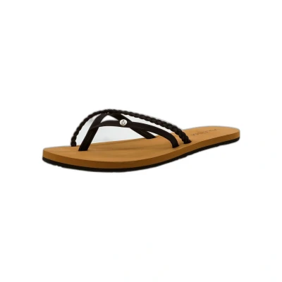 Imagen de Volcom Thrills II Sandalias de dedo, Mujer, Talla: 38, Black