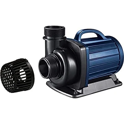 Imagen de Bombas para estanques/filtros AquaForte DM 10.000, 85 vatios, caudal máximo de 10 m3 por hora, altura máxima 5 metros, longitud cable apta cursos agua, cascadas y filtros