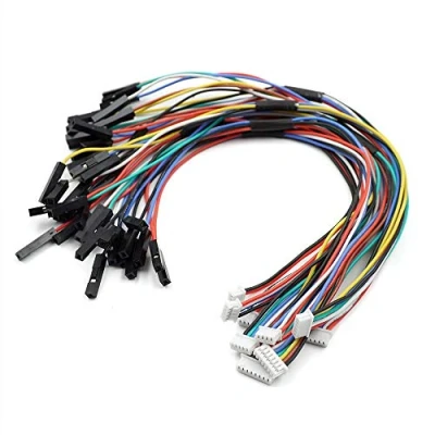 Imagen de Cable Adaptador Dupont de Paso 1,25mm a 2,54mm, 9 Uds., Compatible con Molex PicoBlade para Controlador Vuelo Pixhawk, Dron RC 2 Pines 8P