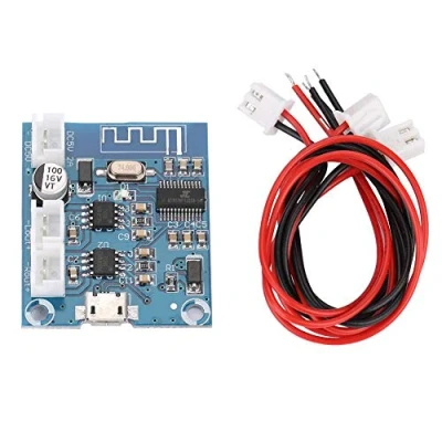 Imagen de DC 5V 2A Mini M¨®dulo de Tablero Amplificador Bluetooth 4.2 Circuito Altavoz Est¨reo Digital Dual Channel Module 5Wx2