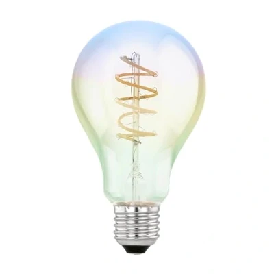 Imagen de EGLO Bombilla LED E27 4W A75 2000K Filamento iridiscente atenuable