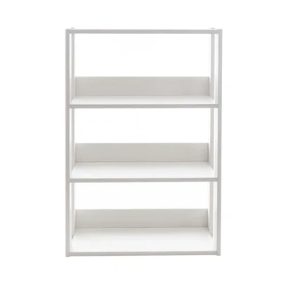 Imagen de Iris Ohyama, Almacenamiento de Madera 3 Niveles/Muebles Laterales/Biuro, Domowee Almacenamiento/Estante Abierto, Diseño,Modular, Oficina, Casa Open Wood Rack OWR 600 Roble